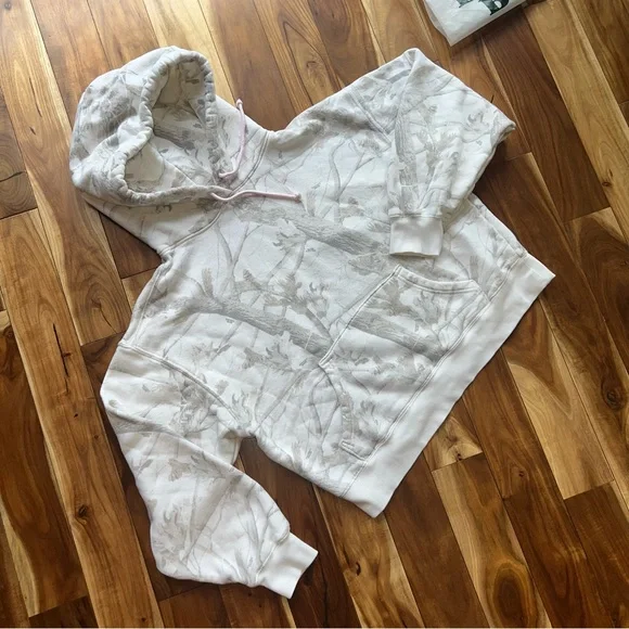 NWOT Limited Edition Dairy Boy Paige Lorenze Pink Puff Logo Woodland Camo hoodie - Picture 4 of 13